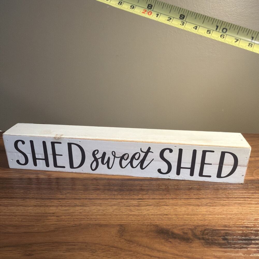 Shed Sweet Shed Wall Art Decor